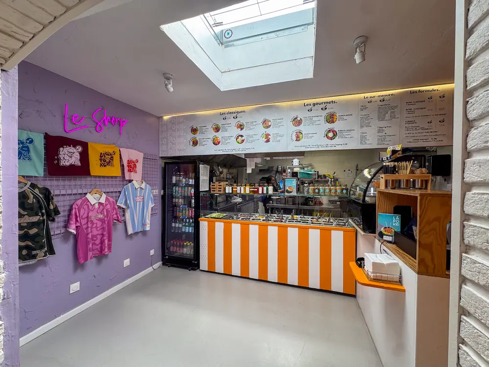 ambiance comptoir la poke