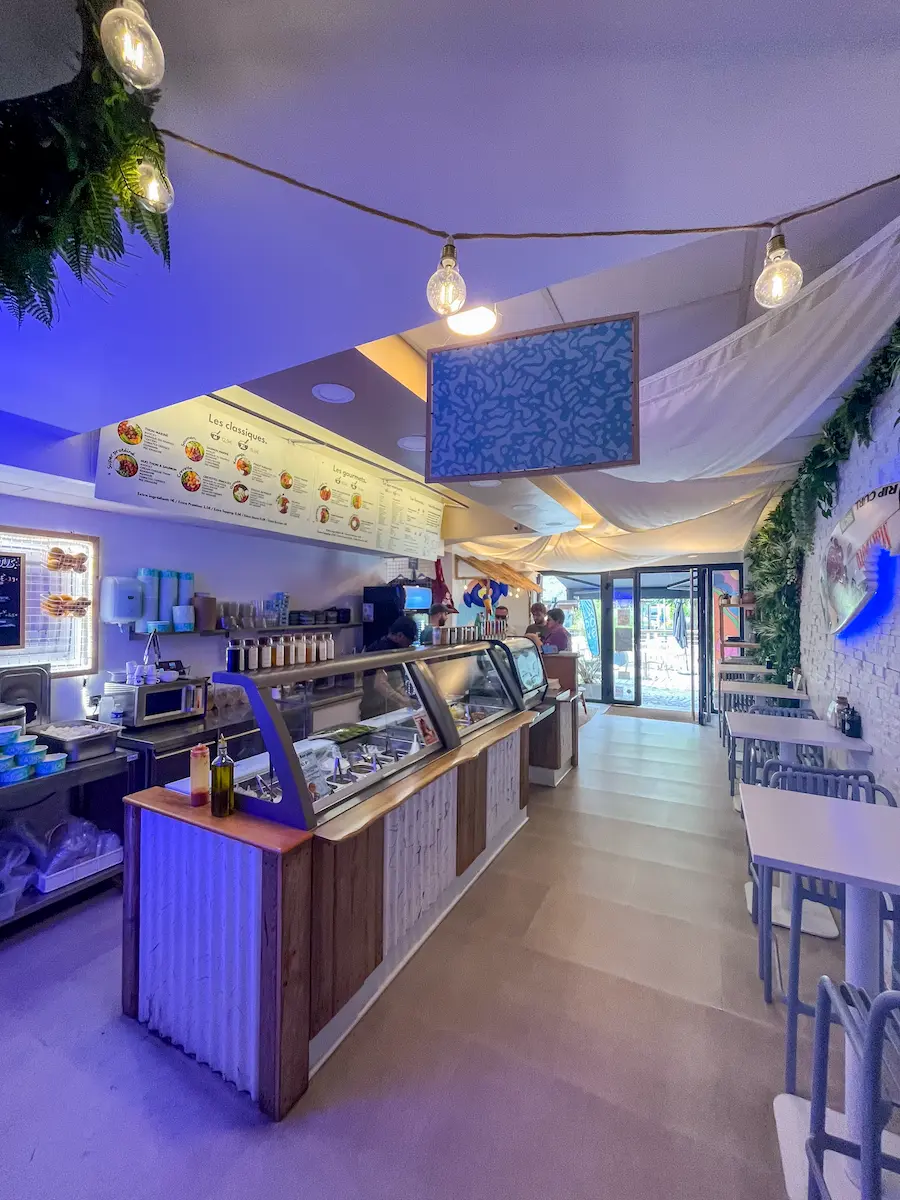 Ambiance magasin la poke morlaix